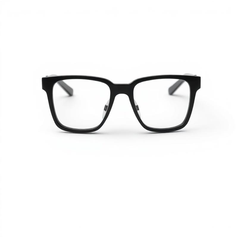 Rayline · Aster · Matte Black · Acetate · Square · Eyeglasses